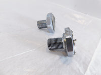 Two Harley Davidson Touring Dyna & Softail Wide Glide Front Fork Tube Plug Caps - C3 Cycle