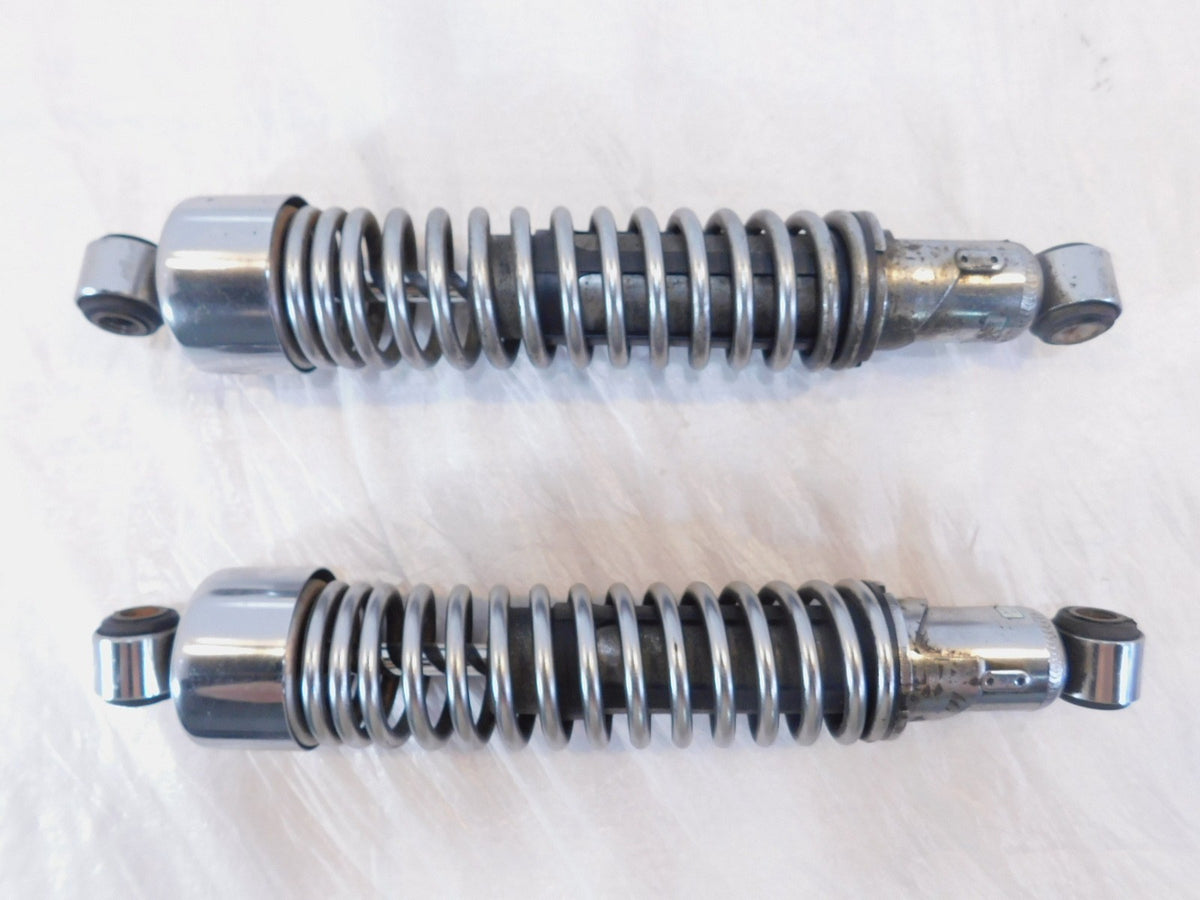 Harley Davidson Sportster 883 & 1200 Pair Chrome Rear Shock Absorbers 54566-97 - C3 Cycle