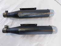Harley Davidson Sportster 883 & 1200 Pair Rinehart Exhaust Header Pipe Mufflers - C3 Cycle