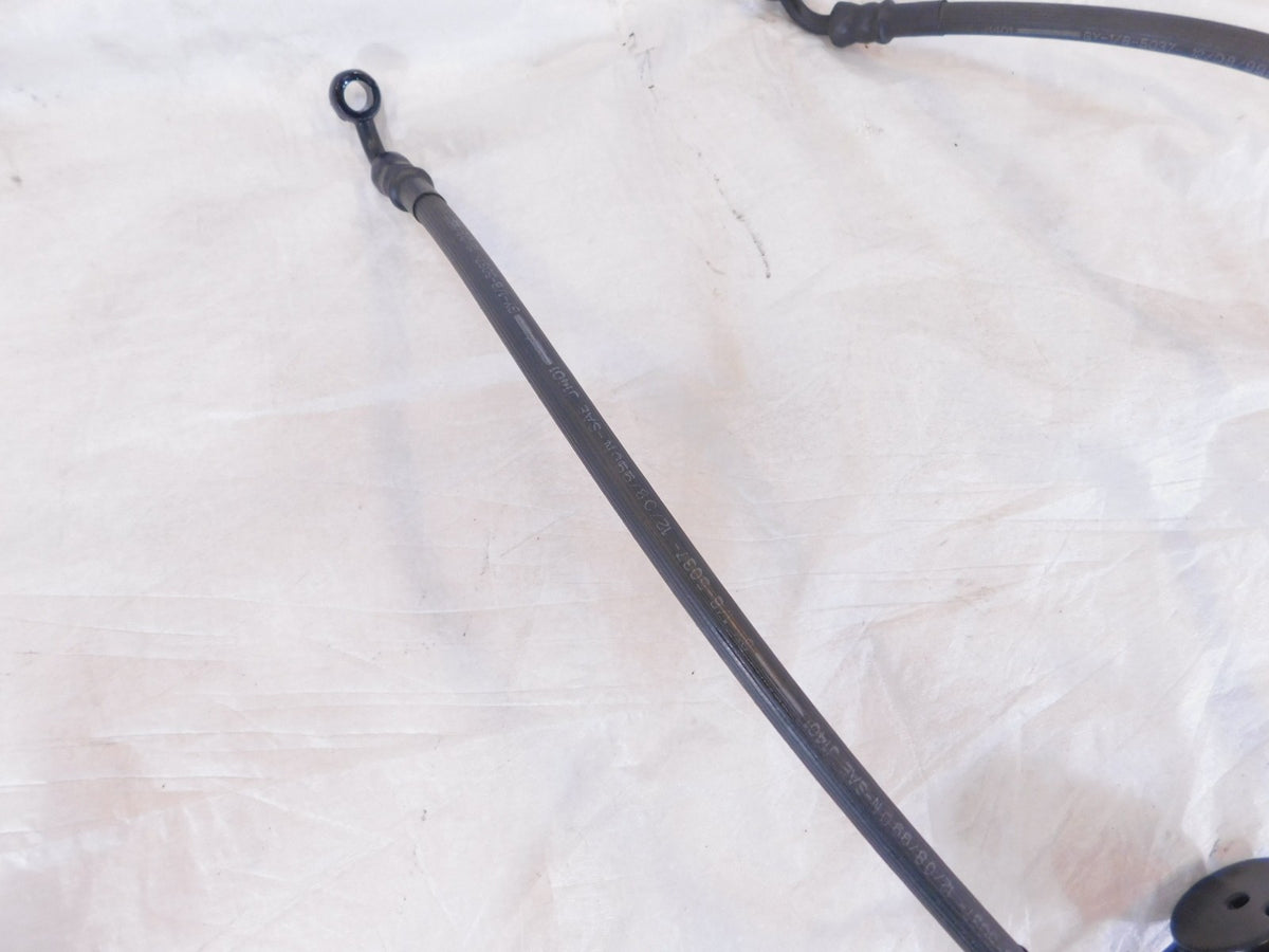 Harley Davidson FLHR Road King Classic & Custom Dual Disc Front Brake Hose Lines - C3 Cycle