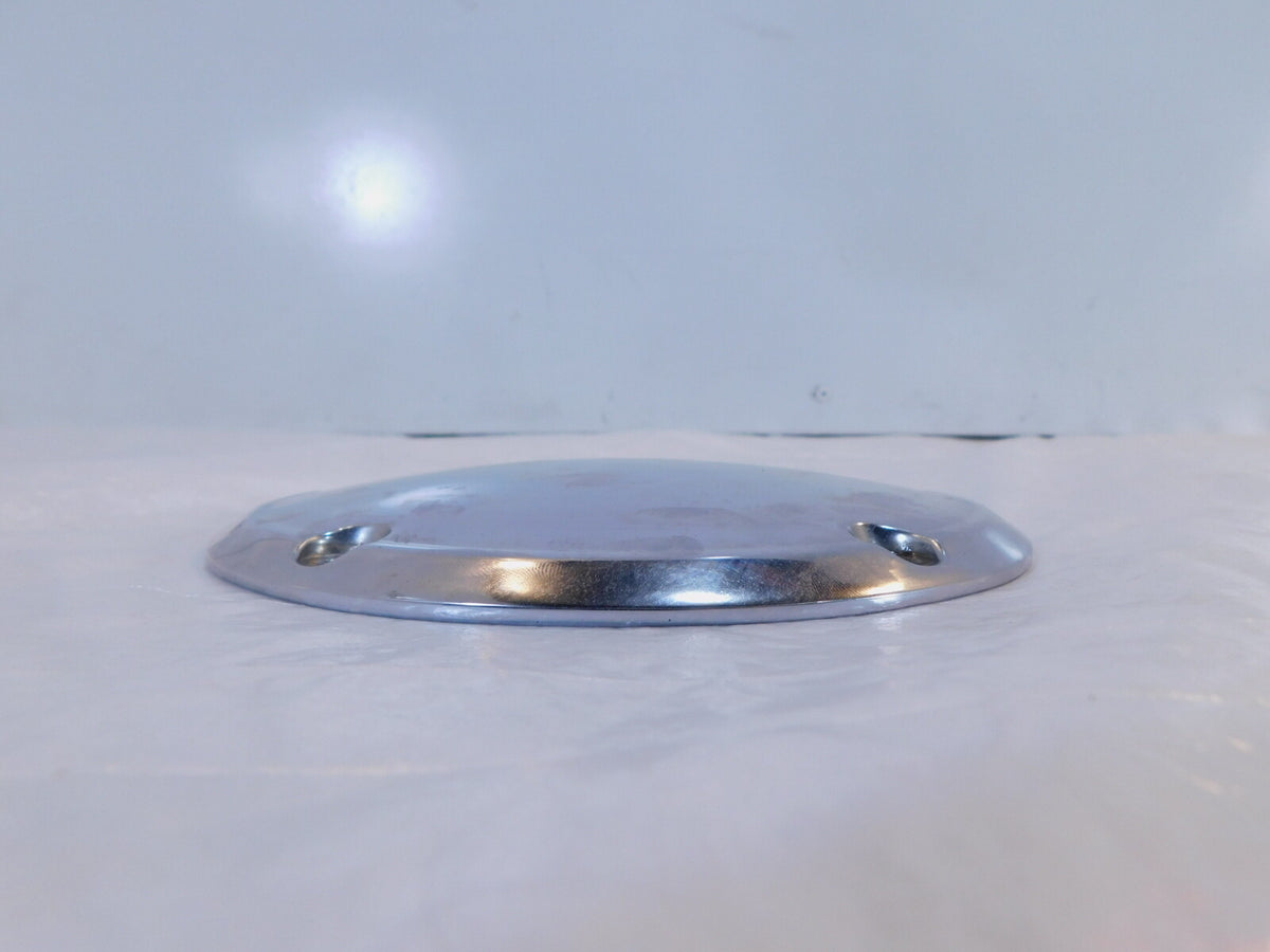 Harley Davidson Twin Cam Softail & Dyna Left Engine Chrome Derby Clutch Cover - C3 Cycle
