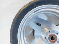 1995 & 1996 Buell M2 Thunderbolt Marchesini Silver Rear Wheel Rim & Tire - C3 Cycle