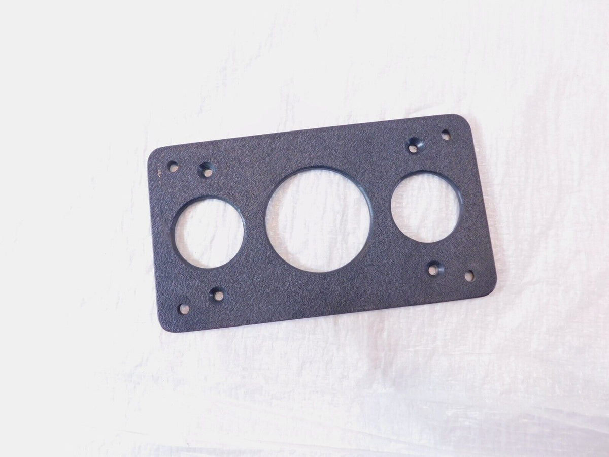 1993-1996 BMW K1100RS K1100 RS Black Rear License Plate Adapter Bracket Mount - C3 Cycle