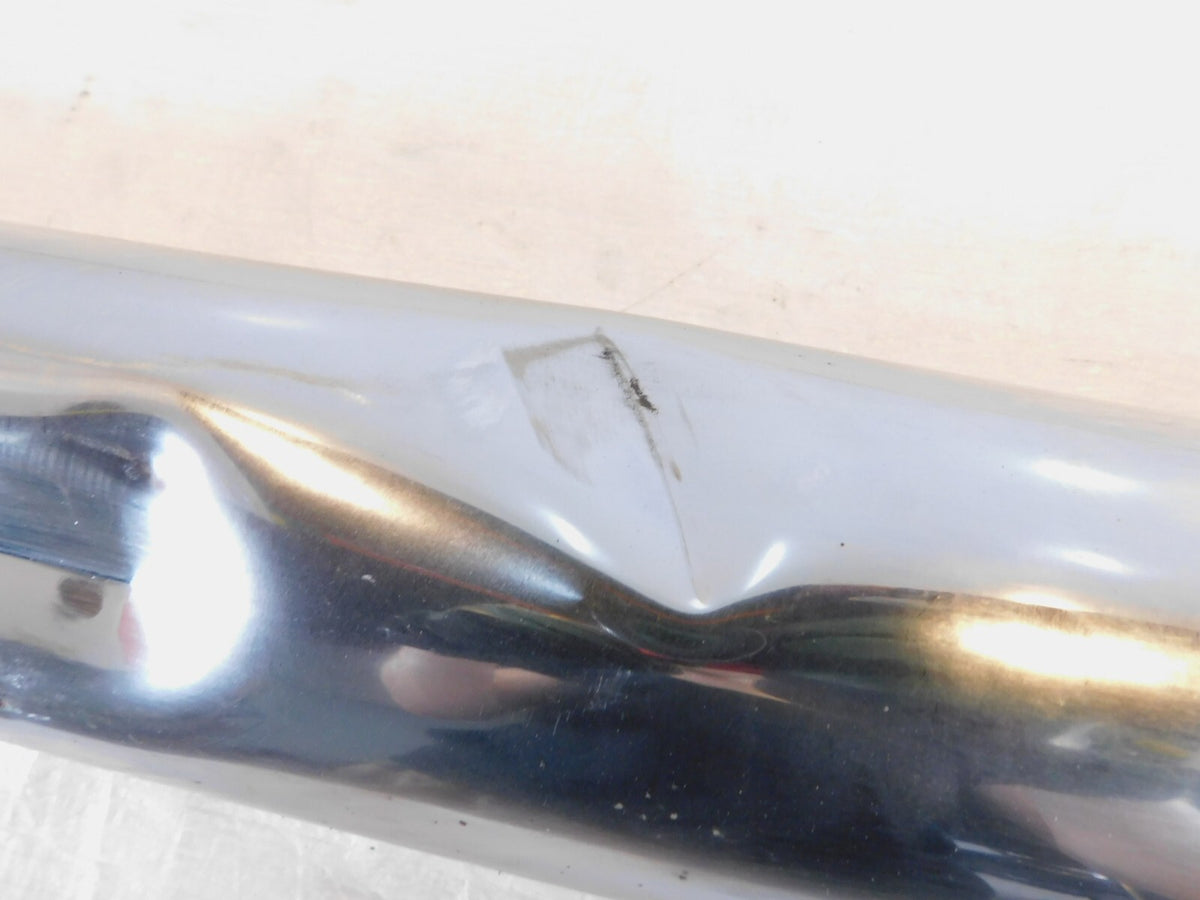 Harley Electra Glide & Road King Chrome Shark Slip on Exhaust Pipe Mufflers - C3 Cycle