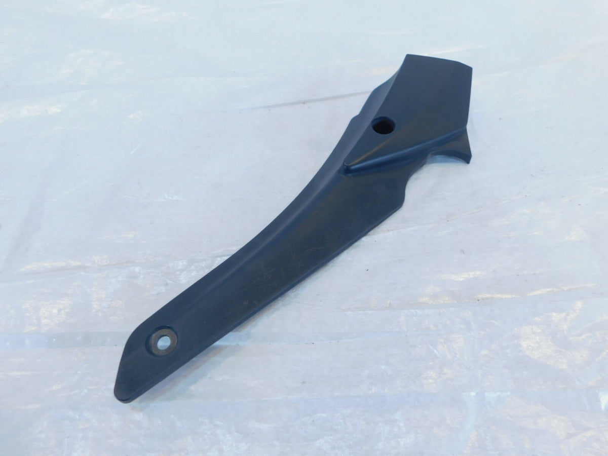 07-13 Aprilia Mana 850 & GT Left Rear Footrest Foot Peg Mount Bracket Cover Trim - C3 Cycle