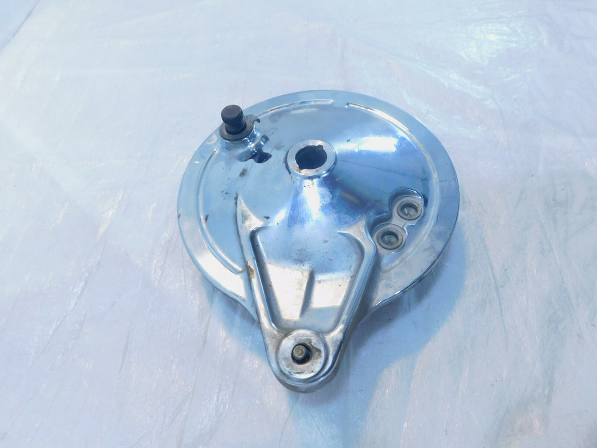 Honda Shadow VT750 VT1100 ACE Deluxe Rear Brake Drum Shoe & Covering Cover Plate - C3 Cycle
