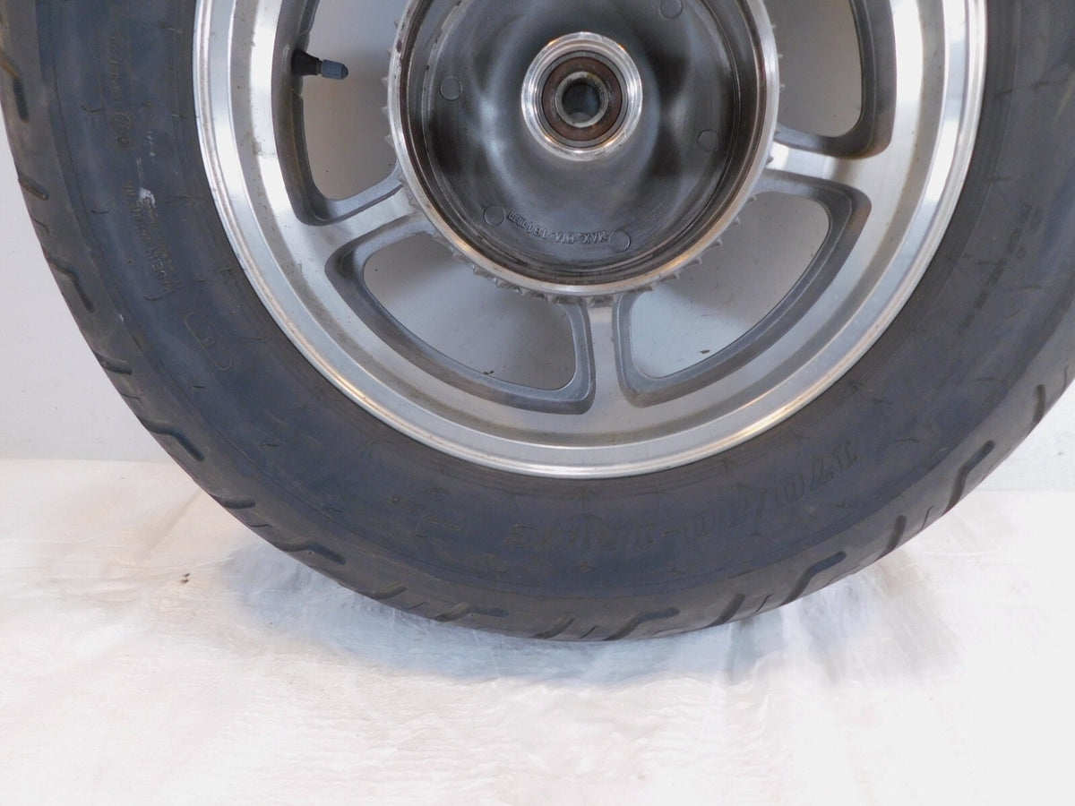 Honda VT1100 VT1100C Spirit Shadow 1100 Silver Spoked Cast Rear Wheel Rim & Tire - C3 Cycle