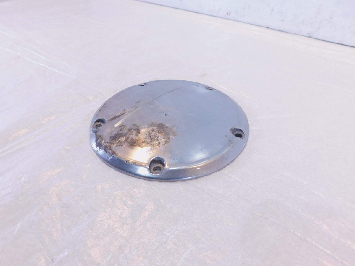 Harley Davidson Twin Cam Softail & Dyna Left Engine Motor Clutch Derby Cover - C3 Cycle