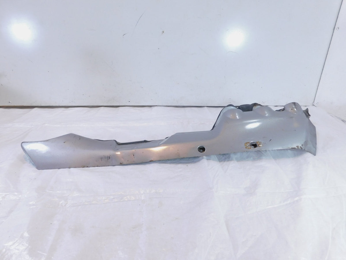 Honda GL1800 Goldwing 1800 Silver Right Exhaust Header Pipe Muffler Shield Cover - C3 Cycle