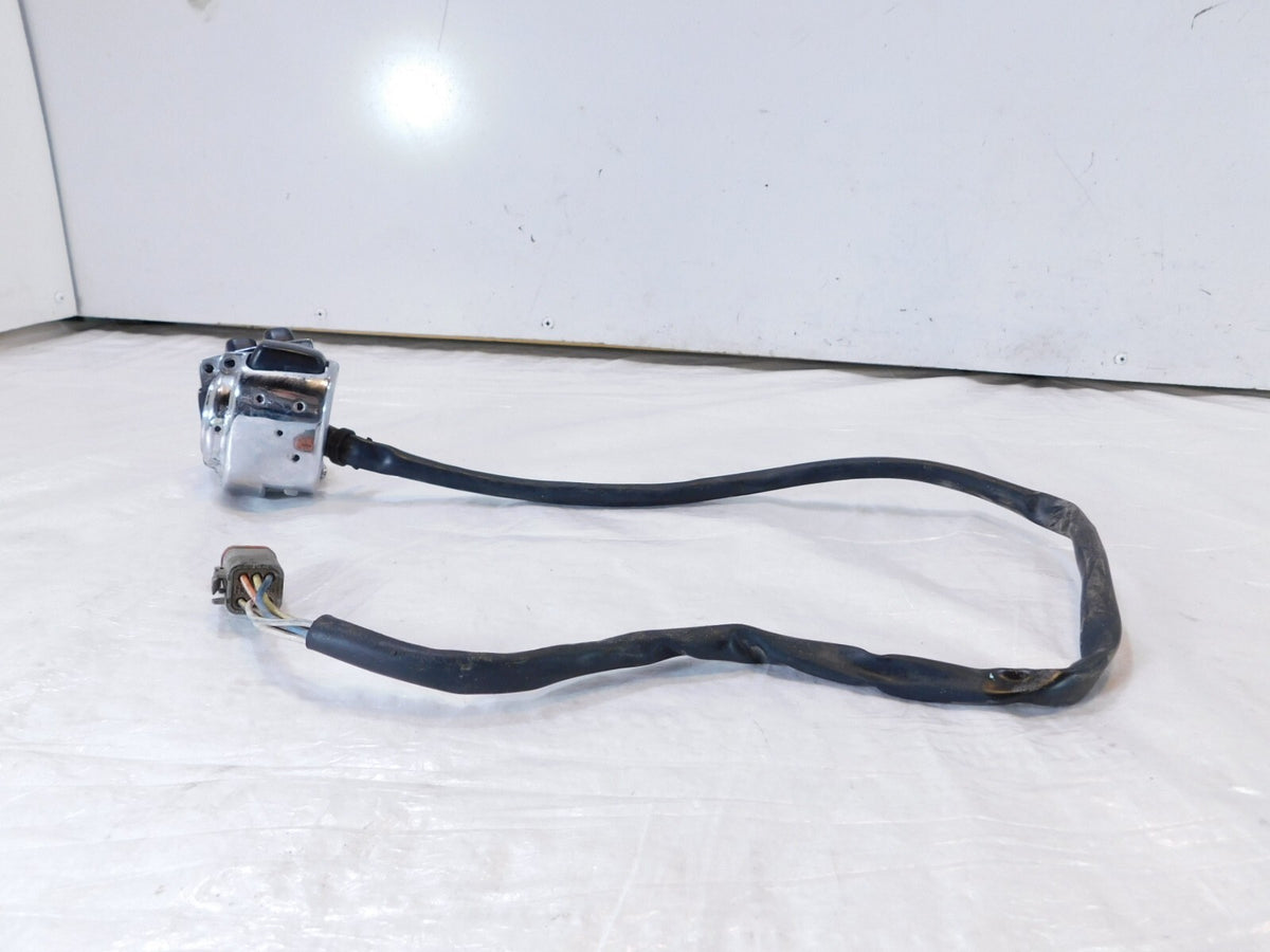 Harley Softail Dyna Sportster Chrome Left Handlebar Horn Turn Signal Switches - C3 Cycle