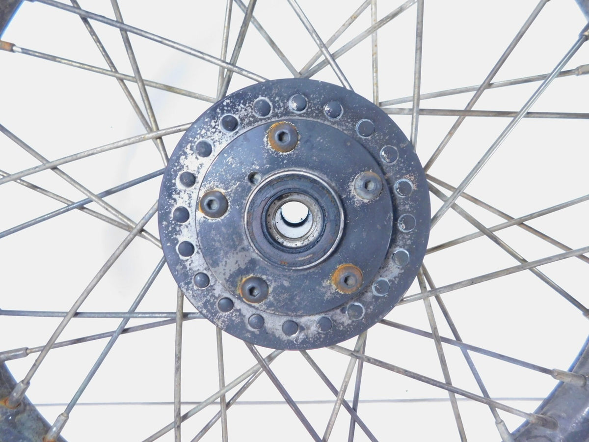 2002 & 2003 Indian Gilroy Scout Front 19" Laced Spoked Wheel Hub Rim & Tire - C3 Cycle