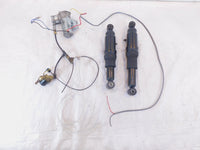 Harley Road Street & Electra Glide Adjustable Rear Shock Absorbers Hoses & Pump