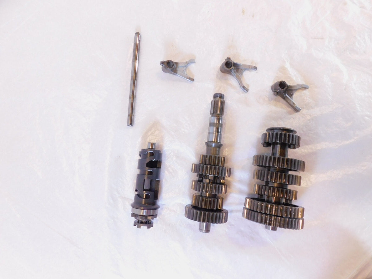 1986-1999 Yamaha Virago 1100 XV1100 Transmission Gears & Shift Drum w/ Forks - C3 Cycle