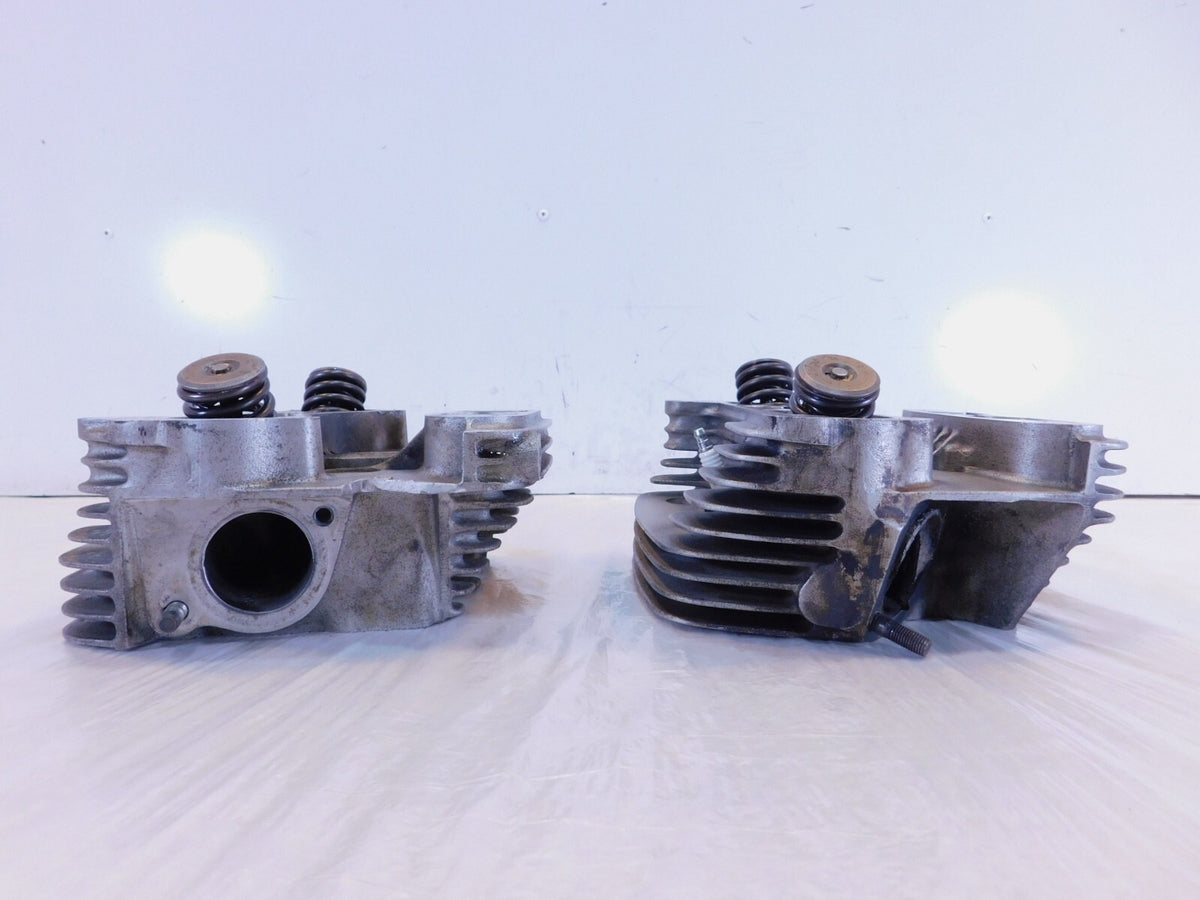 Harley Davidson Sportster 883 Hugger & Custom Silver Cylinder Heads w/ Valves