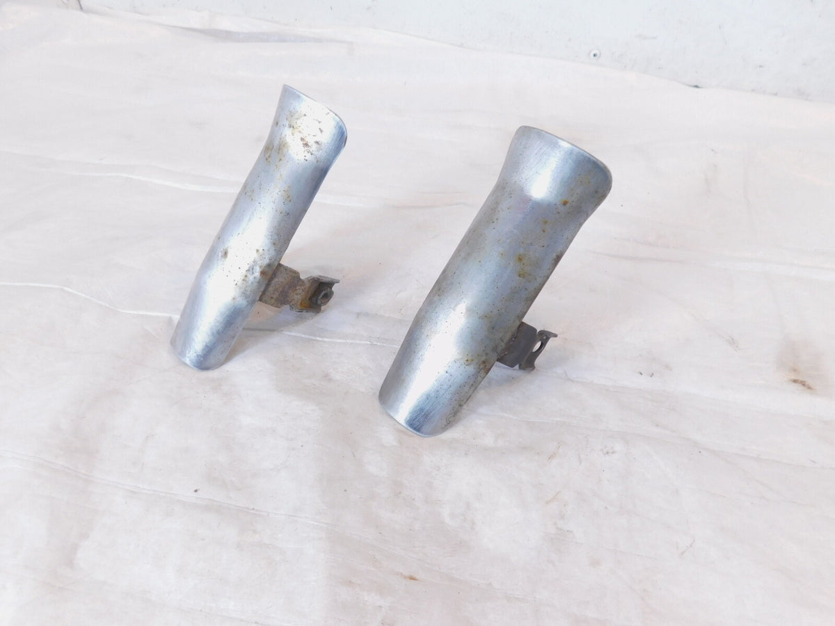 Kawasaki LTD Belt KZ440 KZ440A KZ440D 440 Rear Left/Right Muffler Cover Shields - C3 Cycle