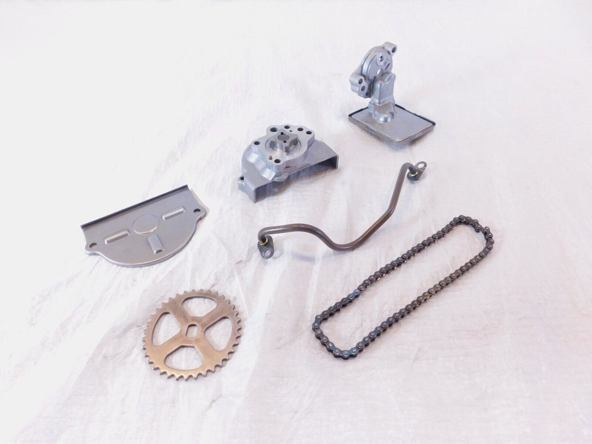 Yamaha Virago 700 XV700 750 XV750 1000 1100 XV750 Oil Pump w/ Gear Chain & Cover - C3 Cycle