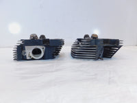 Harley Davidson Road King Street & Electra Glide Black Cylinder Heads -DAMAGE - C3 Cycle