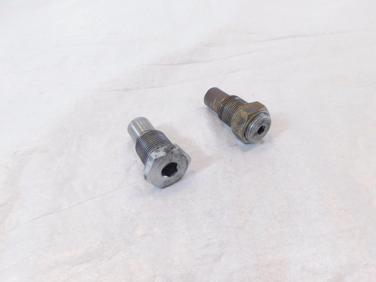 84-99 Yamaha Virago 700 750 1000 1100 Rear Wheel Fork Swingarm Pivot Bolt Shafts - C3 Cycle