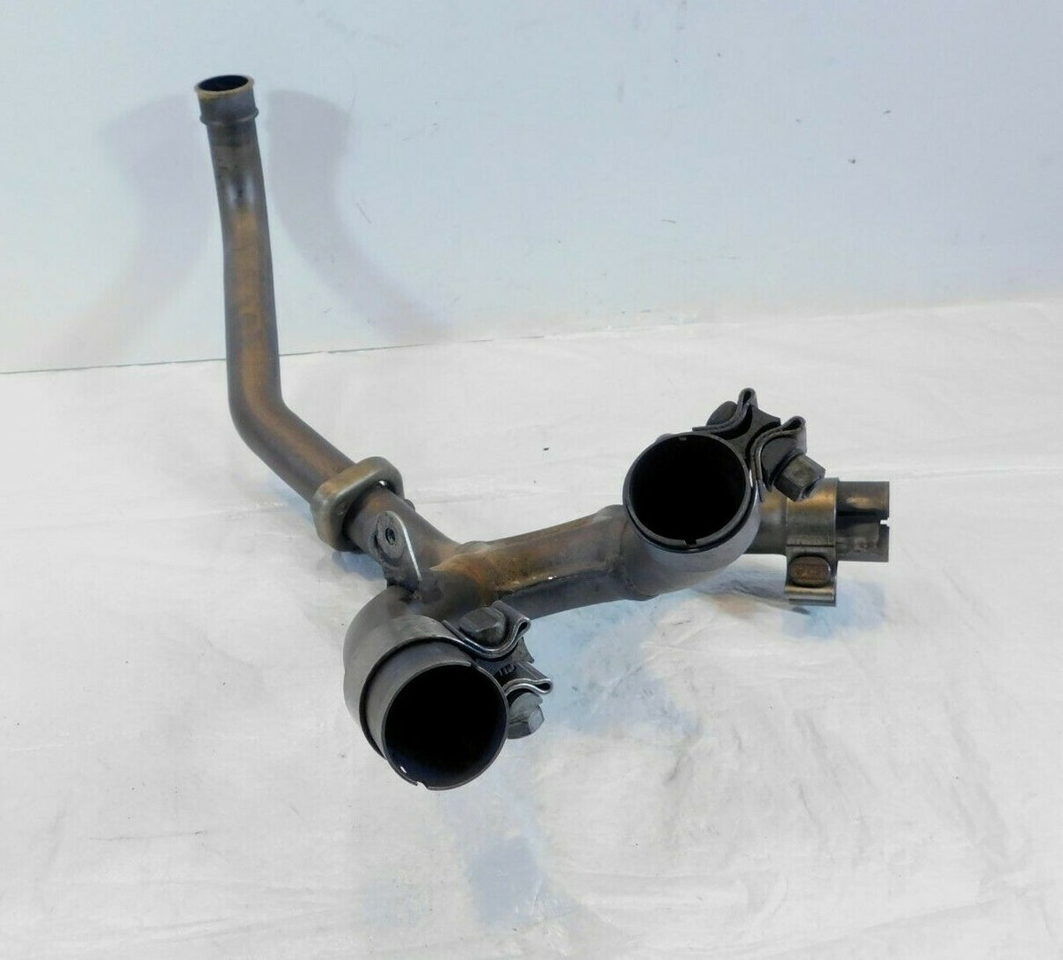 Ducati Monster 695 M695 Horizontal Exhaust Manifold Header Pipes - No Dents - C3 Cycle