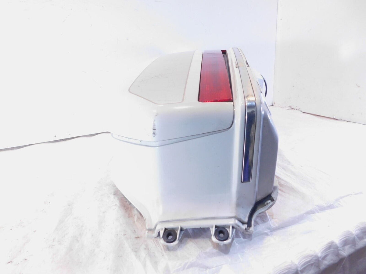 Honda GL1500 Goldwing 1500 Pearl Glacier White Left Saddlebag Side Bag forRepair - C3 Cycle