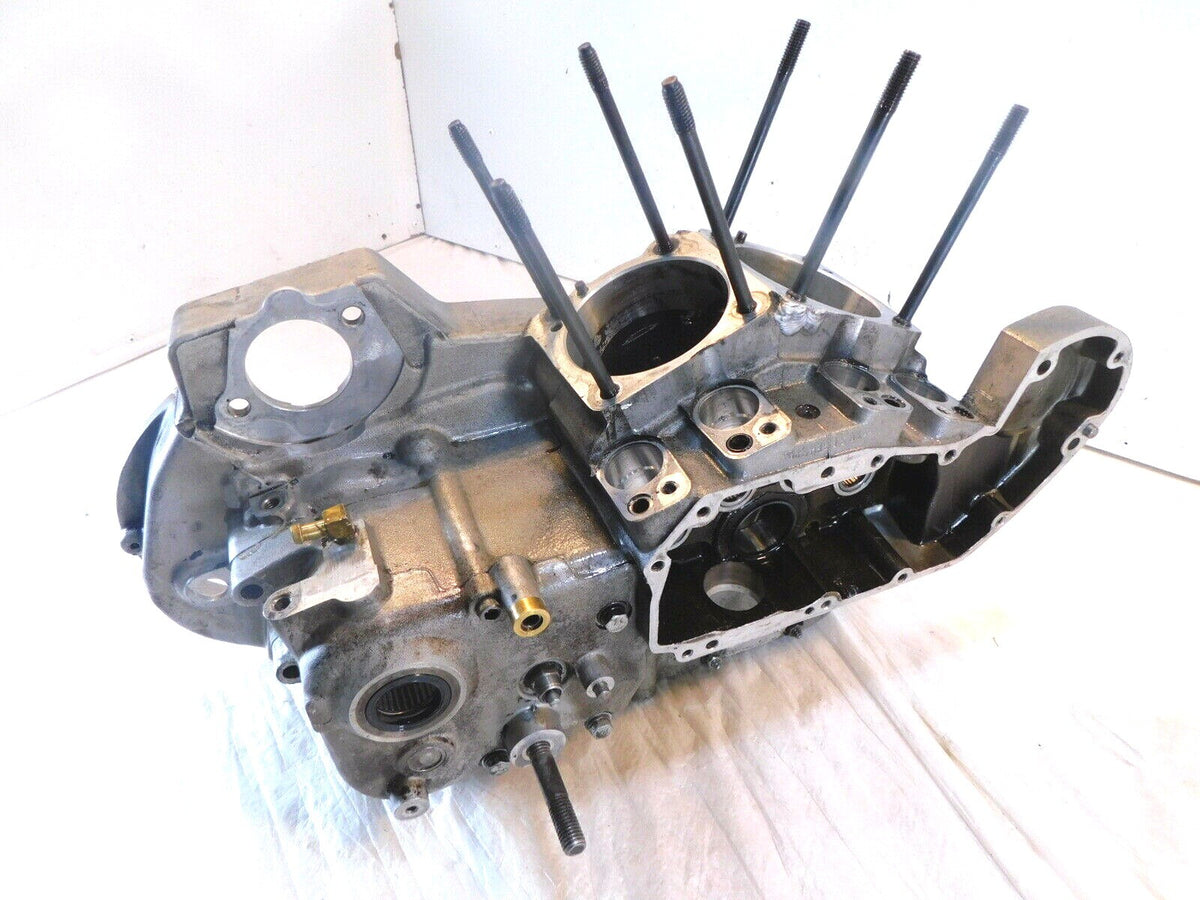 Harley Davidson Sportster 883 & 1200 Silver Crankcase Cases Engine Block - C3 Cycle