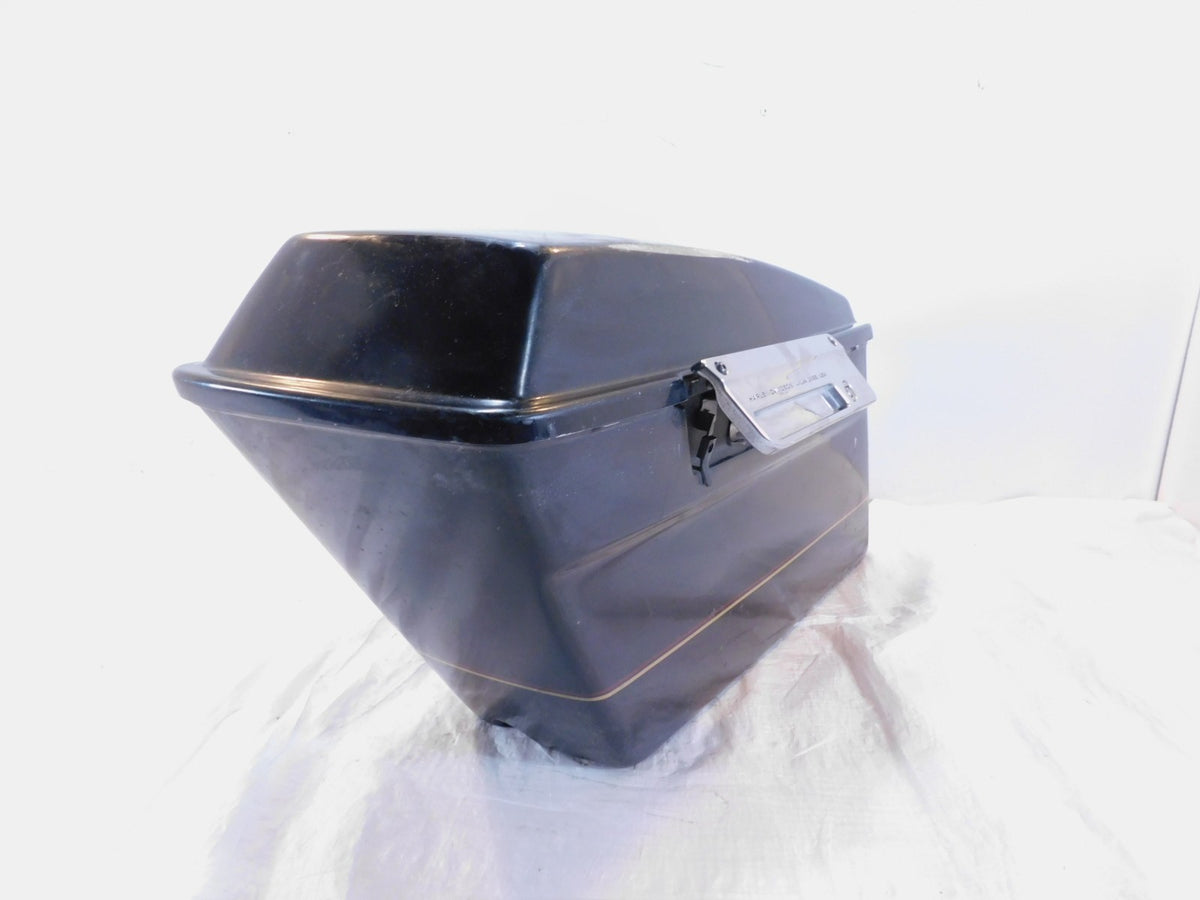 Harley Davidson Road King Street & Electra Glide Vivid Black Left Saddlebag - C3 Cycle