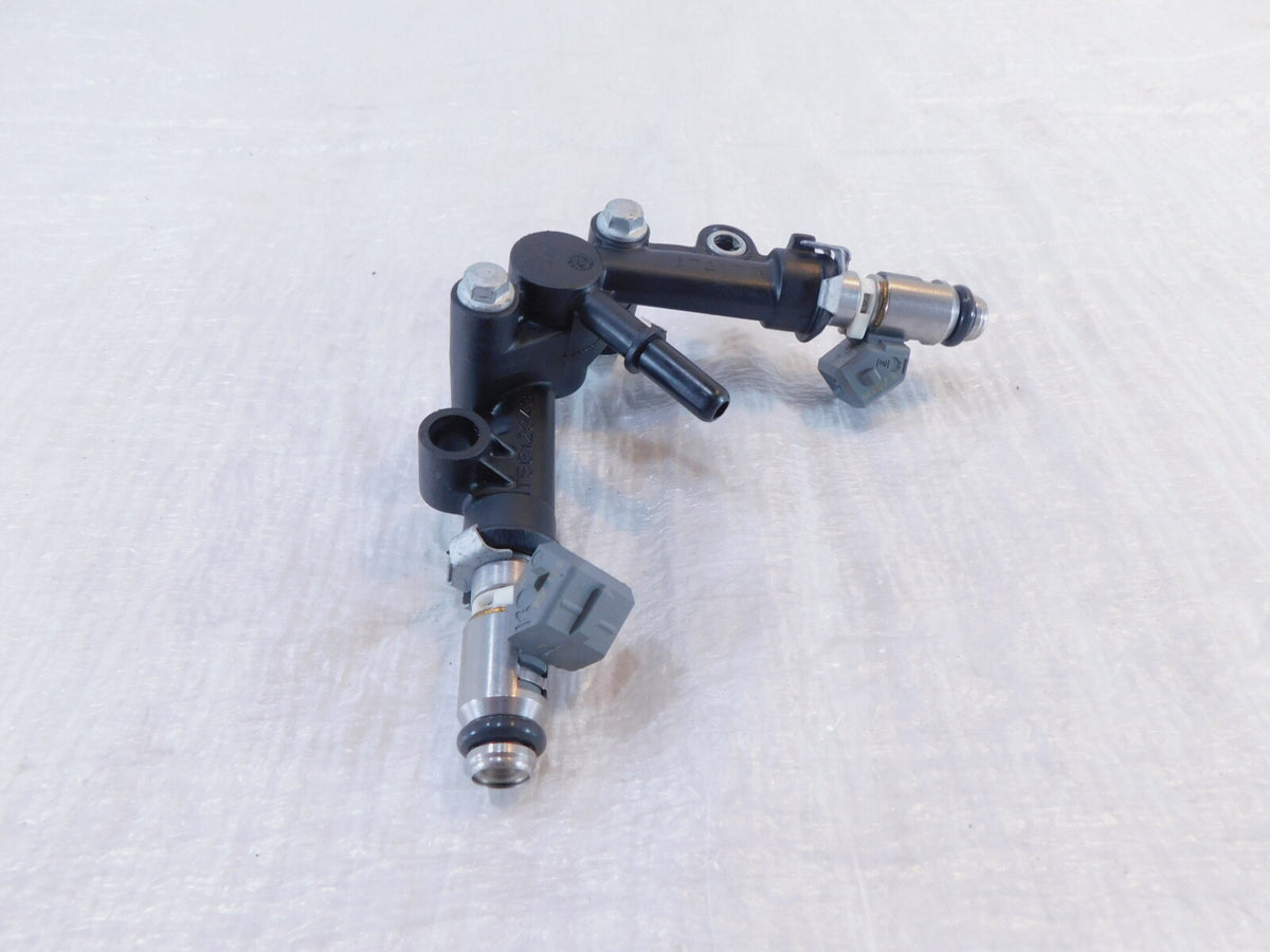 2007-2016 Aprilia Shiver SL750 Intake Gas Petrol Fuel Jet Rail Pipe & Injectors - C3 Cycle