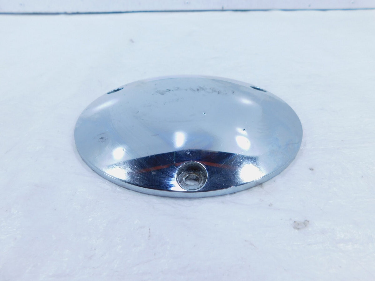 Harley Davidson Evo Softail Dyna & FXR Left Engine Chrome Derby Clutch Cover - C3 Cycle