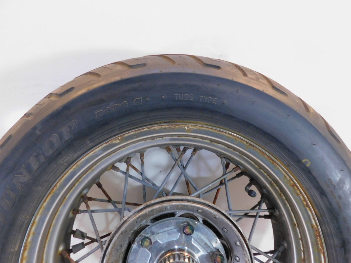 Yamaha V-Star 1100 XVS1100 Classic Custom Spoked Laced Rear Back Wheel Rim & Hub - C3 Cycle