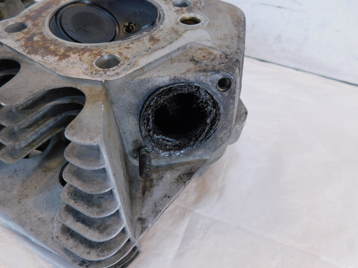 Harley Davidson Sportster 883 Hugger & Custom Silver Cylinder Heads w/ Valves - C3 Cycle