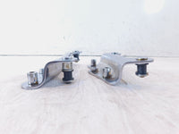 Harley Davidson Road King & Street Glide Chrome Detachable Sissybar Mount Plates - C3 Cycle