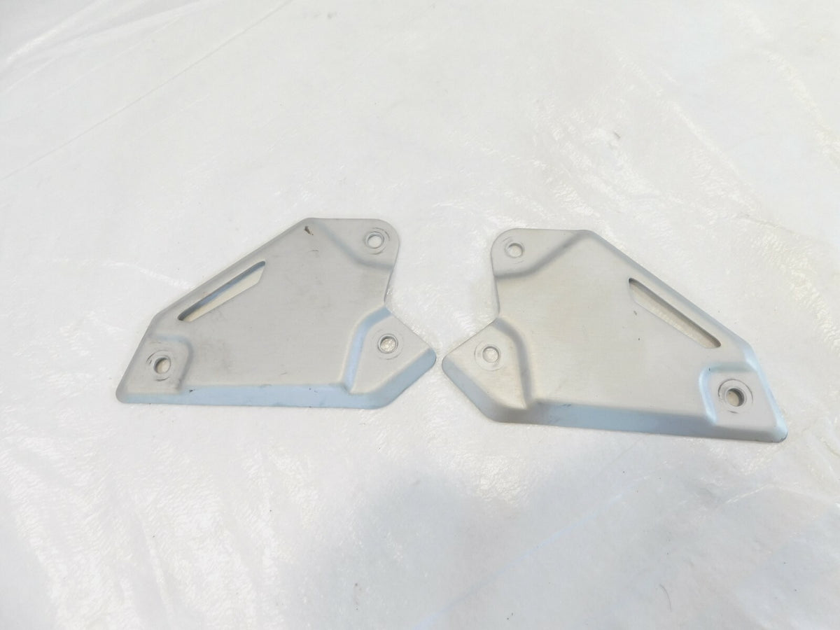2017-2020 Kawasaki Z900 ZR900 Left & Right Heal Guard Covers Boot Plate - Pair - C3 Cycle