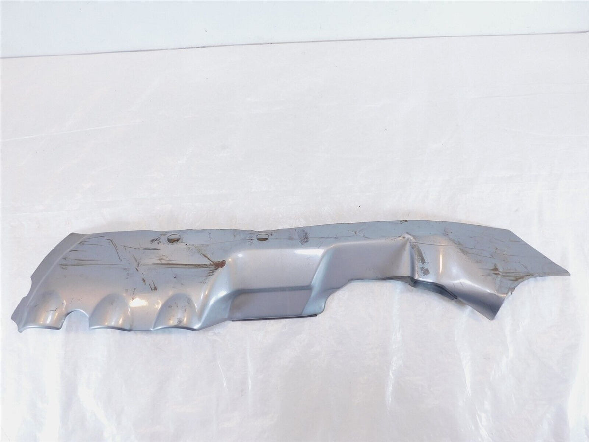 Honda GL1800 Goldwing 1800 Gray Right Exhaust Header Pipe Muffler Shield Cover - C3 Cycle