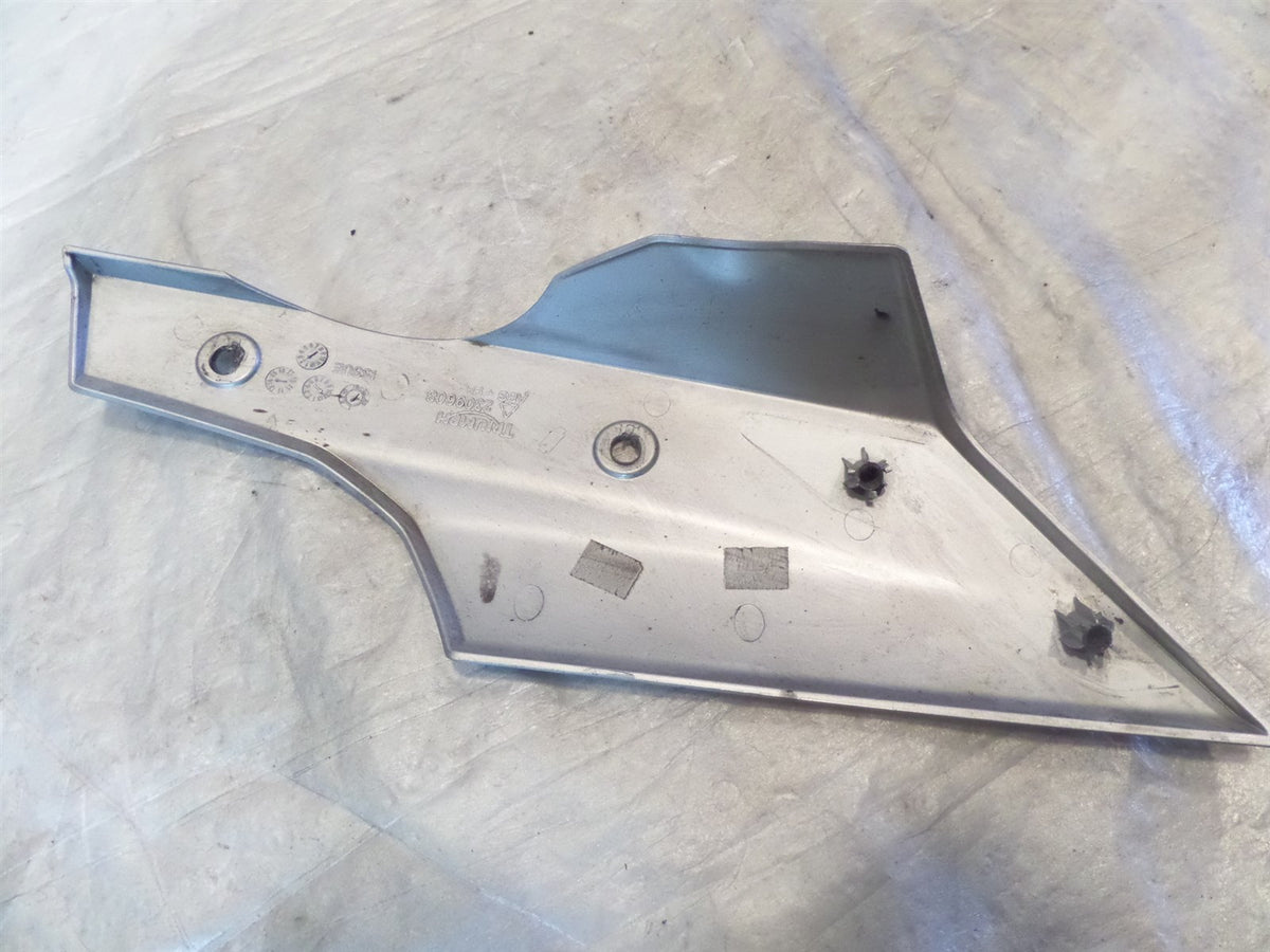 2015 Triumph Street Triple 675 R x Silver Left Under Belly Panel Cowling Fairing - C3 Cycle