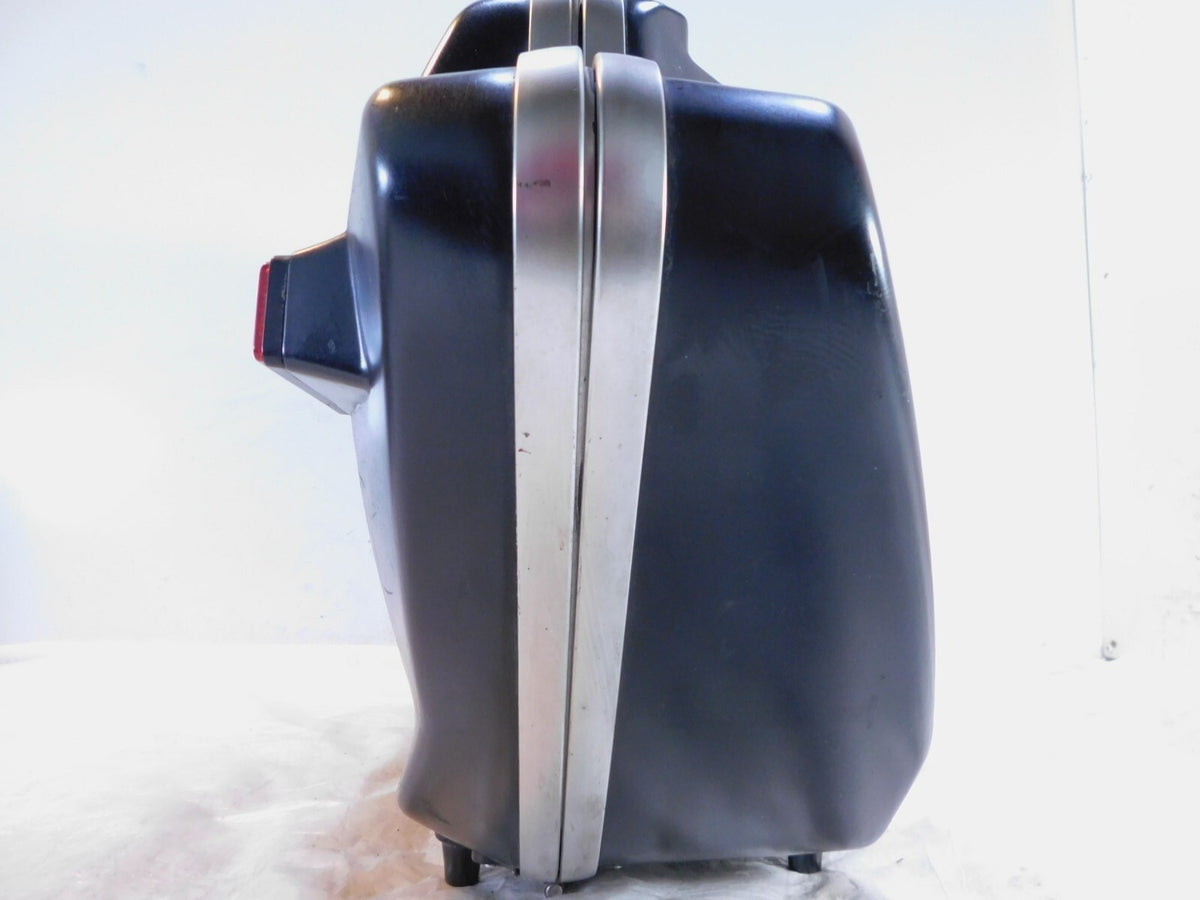 1983 83 Yamaha XVZ12TK Venture Royale 1200 Black Rear Left Luggage Saddlebag - C3 Cycle