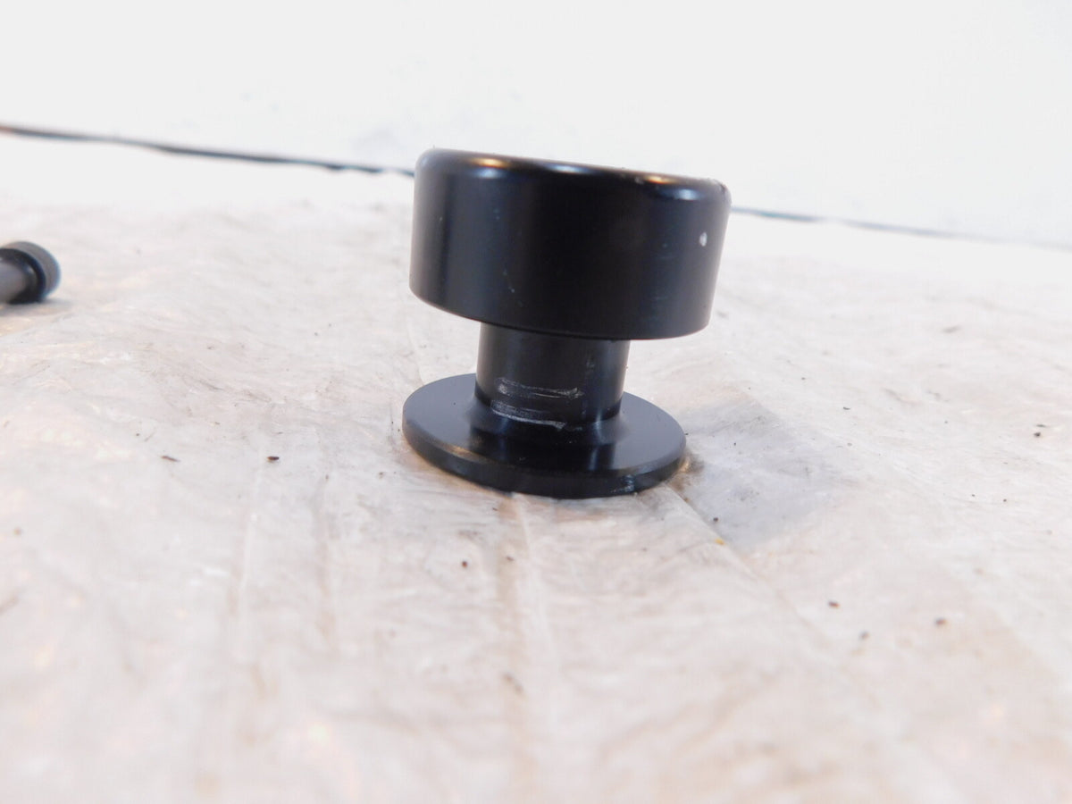 22-24 Yamaha YZFR7 YZF-R7 R7 RENO SP1-M6 Black Rear Swingarm Spool Sliders (6MM) - C3 Cycle