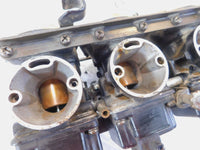 1982-1983 Yamaha XJ750J Maxim 750 Engine Motor Air Fuel Intake Carburetor Rack - C3 Cycle