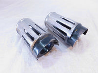 Harley TRoad King & Electra Glide & Softail Slotted Front Fork Slider Cover Tins - C3 Cycle