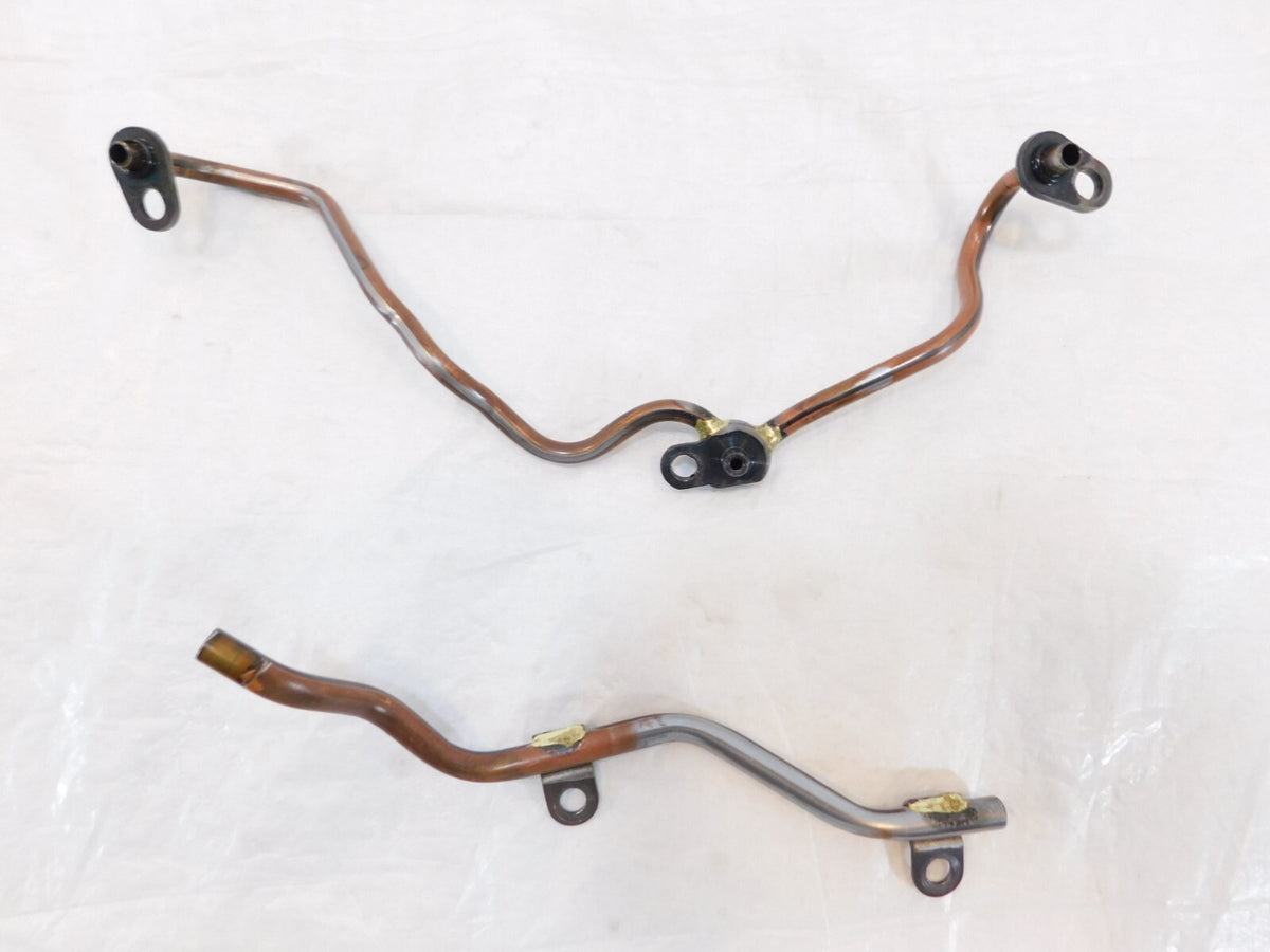 2006-2022 Kawasaki Vulcan 900 VN900 Classic LT Custom Crankcase Oil Pipe Lines - C3 Cycle