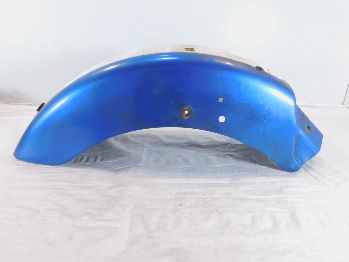 1992 & 1993 Kawasaki Vulcan 88 VN1500A Blue & White Rear Wheel Fender Mudguard - C3 Cycle