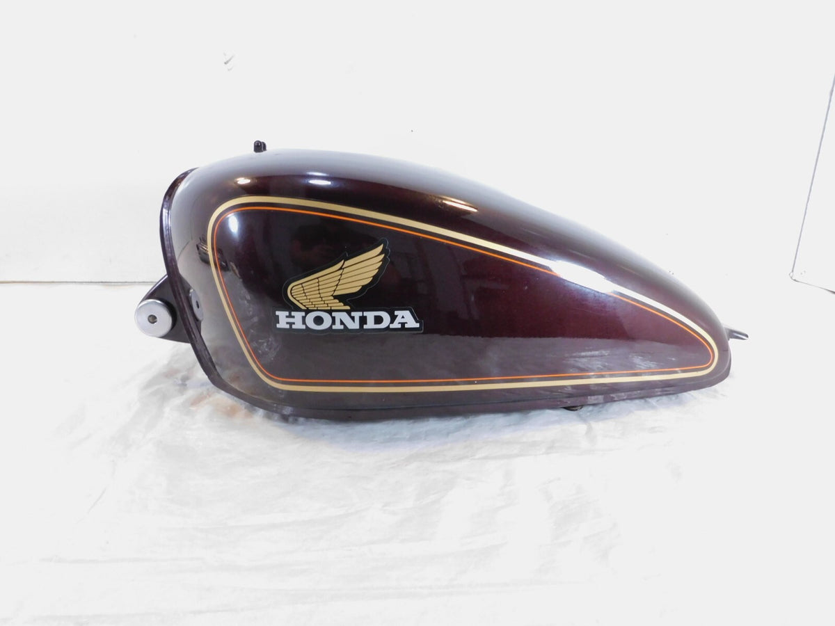 1980 80 Honda CX500 CX500C Custom Candy Plum Red Gas Petrol Fuel Tank Reservoir - C3 Cycle