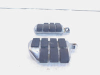 Pair Harley Touring FXR Dyna Sportster & Softail Black ISO Peg Footpeg Footrests - C3 Cycle