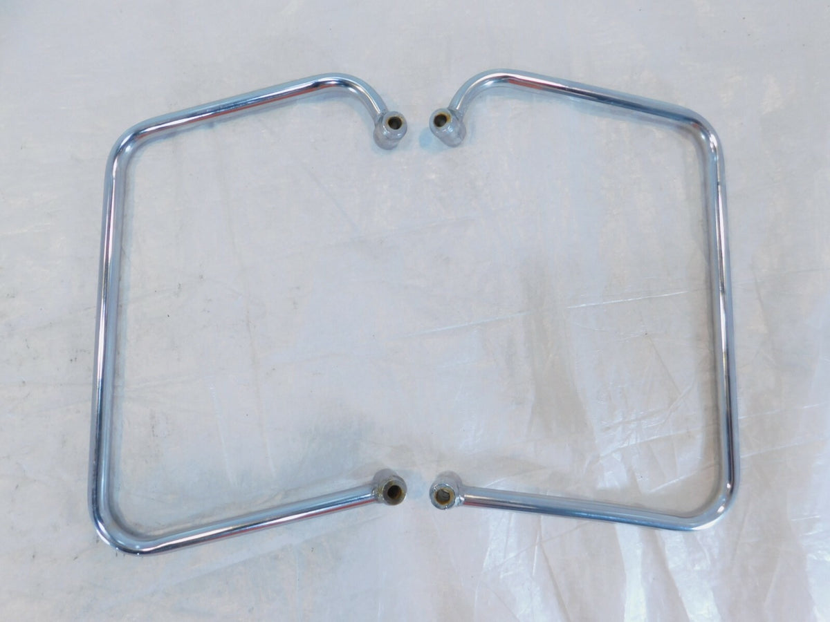 2001 Yamaha VStar 1100 XVS1100 Custom Rear Saddlebag Luggage Bracket Mount Rails - C3 Cycle