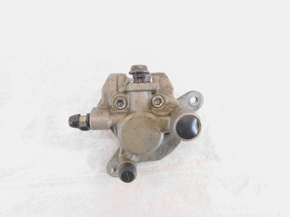 2008 08 Kawasaki KLX140L KLX140 Rear Wheel Disc Brake Caliper & Bracket Mount - C3 Cycle