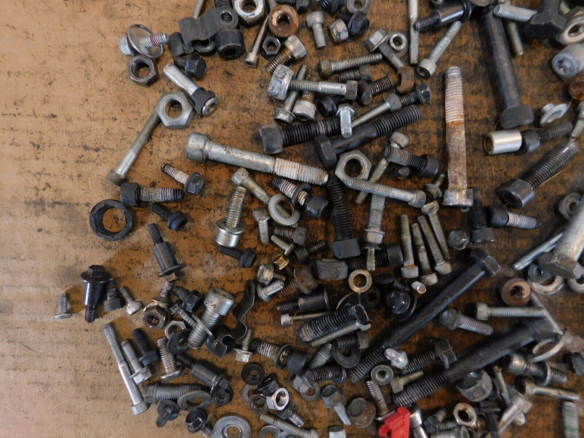 2008 08 Victory Vegas Engine & Motor Nuts Bolts & Brackets Parts Box Lot - C3 Cycle