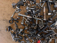 2008 08 Victory Vegas Engine & Motor Nuts Bolts & Brackets Parts Box Lot - C3 Cycle