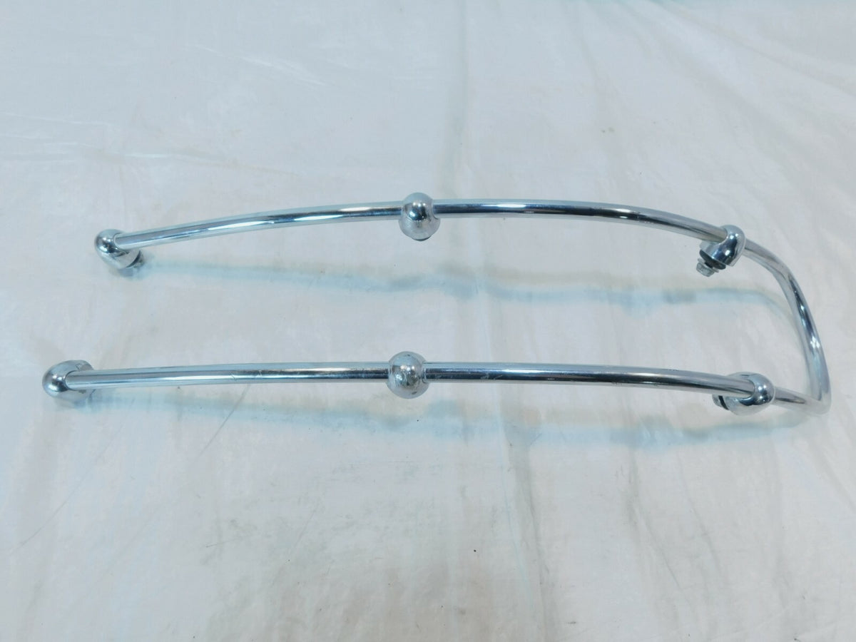 2004 04 Kawasaki Vulcan 1500 VN1500 Nomad Fi Right Saddlebag Upper Rail Guard - C3 Cycle