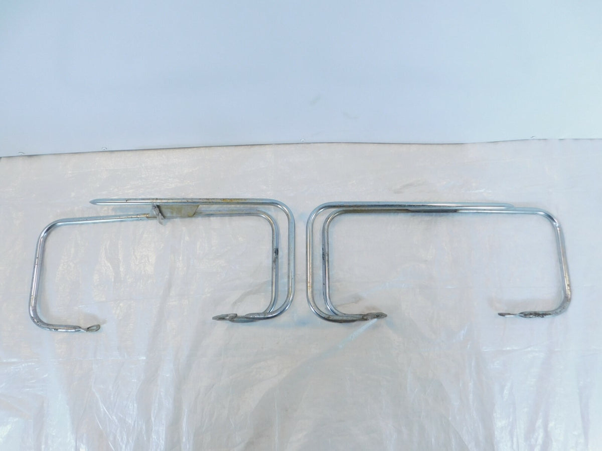 1977 BMW Airhead R100 R100/7 Bates Left/Right Saddlebag Luggage Crash Guard Bars - C3 Cycle
