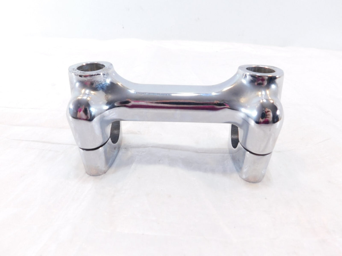 Suzuki Boulevard S50 S83 VS800 VS1400 Upper Handlebar Riser Bracket Mount Clamps - C3 Cycle