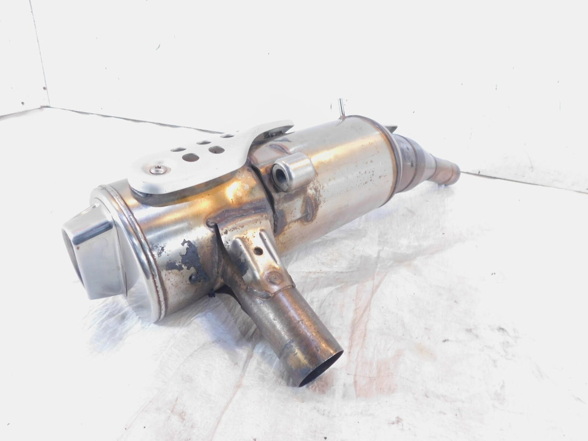 BMW F650GS Dakar & G650GS G650 Left Rear Engine Exhaust Muffler Silencer Pipe - C3 Cycle